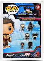 Grandmaster from Thor - Thor Ragnarok Pop! manufactured by Funko [Back]