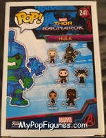 Hulk (Gladiator) (Neon) from Thor - Thor Ragnarok Pop! manufactured by Funko [Back]