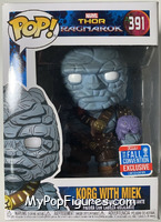 Korg (with Miek) from Thor - Thor Ragnarok Pop! manufactured by Funko [Front]