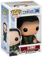 Loki (No Helmet) from Thor - Thor Dark World Pop! manufactured by Funko [Front]