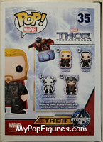 Thor (Black / White) from Thor - Thor Dark World Pop! manufactured by Funko [Back]