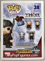 Thor (with Helmet) from Thor - Thor Dark World Pop! manufactured by Funko [Back]