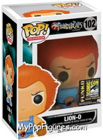 Lion-O (Flocked) from ThunderCats - Pop! Vinyl Figures manufactured by Funko [Front]