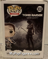 Lara Croft from Tomb Raider - Pop! Vinyl Figures manufactured by Funko [Back]