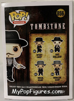 Doc Holliday (with Pistols) from Tombstone - Pop! Vinyl Figures manufactured by Funko [Back]