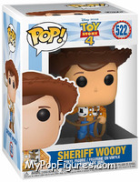 Sheriff Woody from Toy Story - Toy Story 4 Pop! manufactured by Funko [Front]