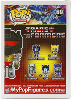 Grimlock from Transformers - Pop! Vinyl Figures manufactured by Funko [Back]