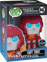 Hot Rod (NFT Release) from Transformers - Pop! Digital manufactured by Funko [Front]