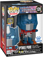 Optimus Prime (Lights and Sounds) (Retro Toys) from Transformers - Pop! Vinyl Figures manufactured by Funko [Front]