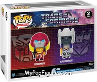 Rodimus / Galvatron from Transformers - Pop! Sets manufactured by Funko [Back]