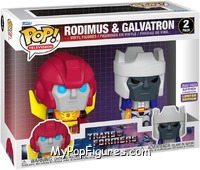 Rodimus / Galvatron from Transformers - Pop! Sets manufactured by Funko [Front]