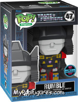 Rumble (NFT Release) from Transformers - Pop! Digital manufactured by Funko [Front]