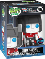 Sideswipe (NFT Release) from Transformers - Pop! Digital manufactured by Funko [Front]