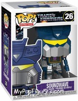 Soundwave from Transformers - Pop! Vinyl Figures manufactured by Funko [Front]