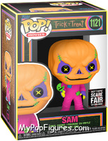 Sam (Lollipop / Black Light) from Trick R Treat - Pop! Vinyl Figures manufactured by Funko [Front]