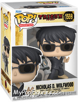 Nicholas D. Wolfwood (Punisher Cross) from Trigun - Pop! Vinyl Figures manufactured by Funko [Front]