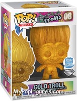 Gold Troll (Diamond) from Trolls - Good Luck Trolls Pop! manufactured by Funko [Front]