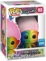 Pink Troll (Rainbow) from Trolls - Good Luck Trolls Pop! manufactured by Funko [Front]