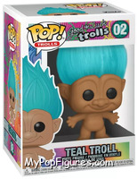 Teal Troll from Trolls - Good Luck Trolls Pop! manufactured by Funko [Front]