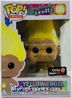 Yellow Troll from Trolls - Good Luck Trolls Pop! manufactured by Funko [Front]