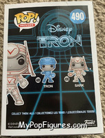 Sark (Glow in the Dark) (Metallic) (Chase) from Tron - Pop! Vinyl Figures manufactured by Funko [Back]