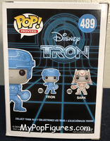 Tron (Glow in the Dark) from Tron - Pop! Vinyl Figures manufactured by Funko [Back]