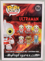 Ultraman (Glow in the Dark) from Ultraman - Pop! Vinyl Figures manufactured by Funko [Back]