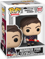 Number Five from Umbrella Academy - Pop! Vinyl Figures manufactured by Funko [Front]