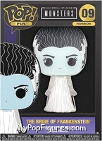 Bride of Frankenstein from Universal Monsters - Pop! Pins manufactured by Funko [Front]