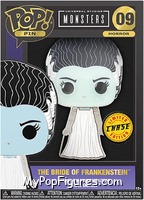 Bride of Frankenstein (Glows in the Dark) (Chase) from Universal Monsters - Pop! Pins manufactured by Funko [Front]