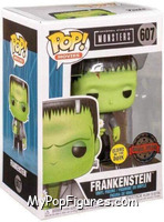 Frankenstein (Flower) (Glows in the Dark) from Universal Monsters - Pop! Vinyl Figures manufactured by Funko [Front]