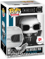 Invisible Man (Black & White) from Universal Monsters - Pop! Vinyl Figures manufactured by Funko [Front]