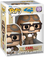 Carl (Aviator Hat) from Up - Pop! Vinyl Figures manufactured by Funko [Front]