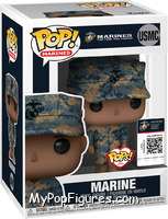 Marine (Male / Brown) from U.S. Marines - Pop! Vinyl Figures manufactured by Funko [Front]