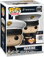 Marine (Dress Blues) from U.S. Marines - Pop! Vinyl Figures manufactured by Funko [Front]