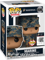 Marine (Male / Tan) from U.S. Marines - Pop! Vinyl Figures manufactured by Funko [Front]