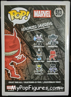 Daredevil (Venomized) from Venom - Pop! Vinyl Figures manufactured by Funko [Back]