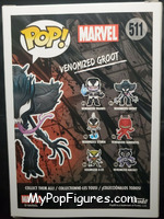 Groot (Venomized) from Venom - Pop! Vinyl Figures manufactured by Funko [Back]