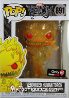 Human Torch (Venomized) from Venom - Pop! Vinyl Figures manufactured by Funko [Front]