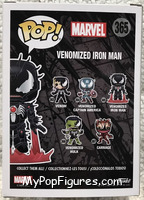 Iron Man (Venomized) from Venom - Pop! Vinyl Figures manufactured by Funko [Back]