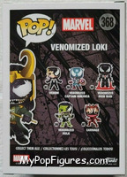 Loki (Venomized) from Venom - Pop! Vinyl Figures manufactured by Funko [Back]