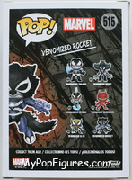 Rocket (Venomized) from Venom - Pop! Vinyl Figures manufactured by Funko [Back]