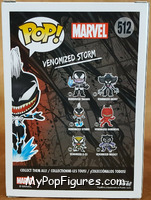 Storm (Venomized) from Venom - Pop! Vinyl Figures manufactured by Funko [Back]