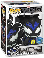 Mayhem (April Parker) (Glows In The Dark) from Venom - Pop! Vinyl Figures manufactured by Funko [Front]