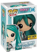 Hatsune Miku (Metallic) from Vocaloid - Pop! Vinyl Figures manufactured by Funko [Front]