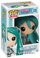 Hatsune Miku from Vocaloid - Pop! Vinyl Figures manufactured by Funko [Front]