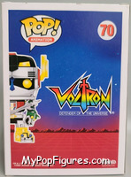 Voltron from Voltron - Pop! Vinyl Figures manufactured by Funko [Back]