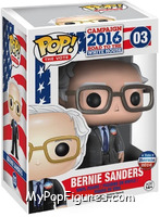 Bernie Sanders from Vote - Pop! Vinyl Figures manufactured by Funko [Front]