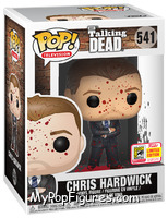 Chris Hardwick (Bloody) (Talking Dead) from Walking Dead - Pop! Vinyl Figures manufactured by Funko [Front]