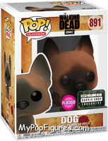 Dog (Flocked) from Walking Dead - Pop! Vinyl Figures manufactured by Funko [Front]